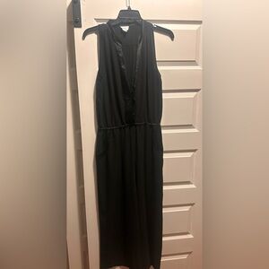 Elegant Black Sleeveless jumpsuit